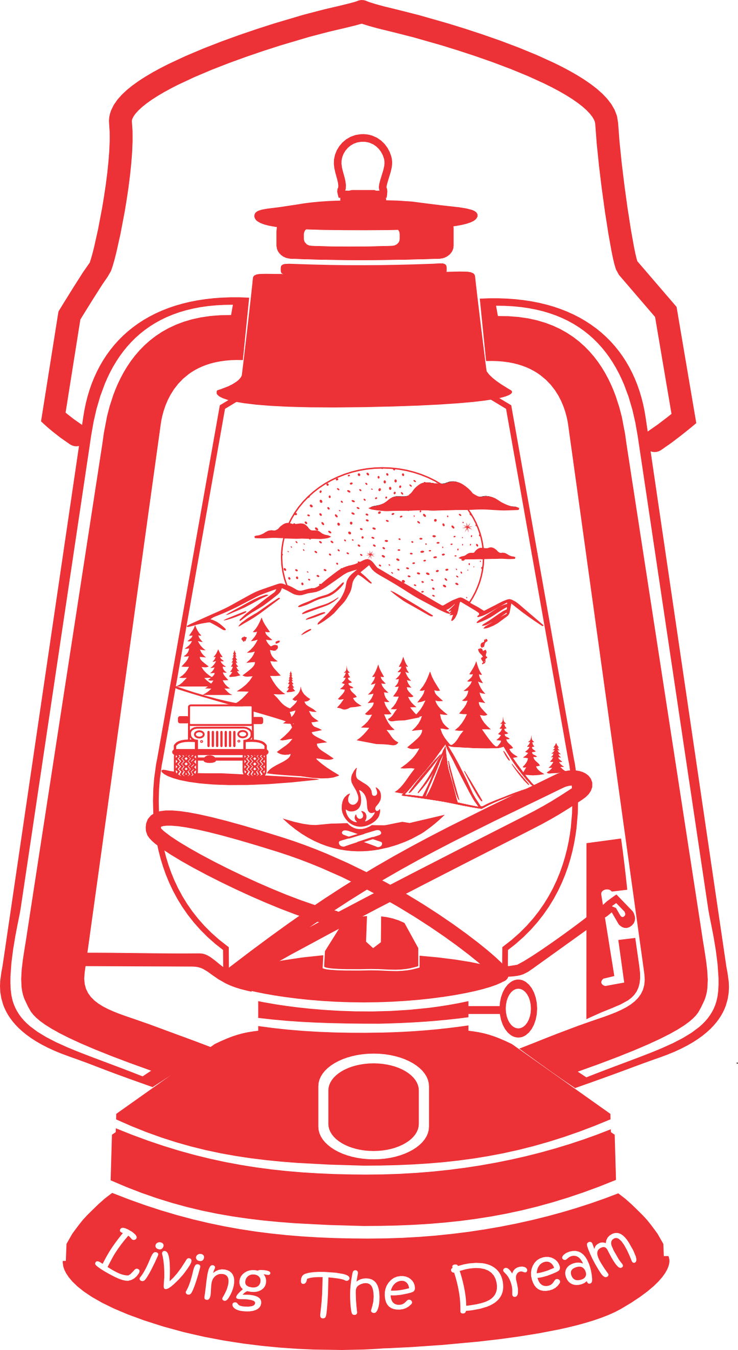 Outdoor / Hiking Living The Dream Latern